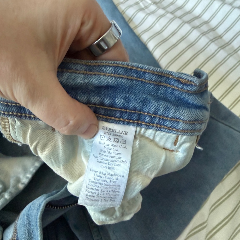 Everlane High Rise Wide Leg Mariner Jean - Picture 5 of 5